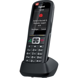Gigaset-Pro Mobilteil R700H protect PRO, schnurlos, schwarz