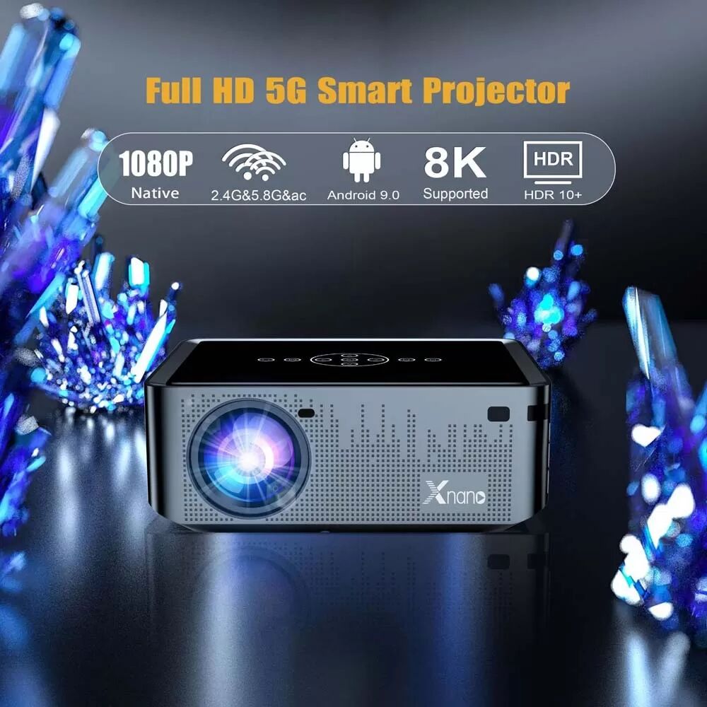 INF Dualband HD 8K Projektor X1PRO-2/16 [EU] – Manuelle Fokussierung, Heimkino