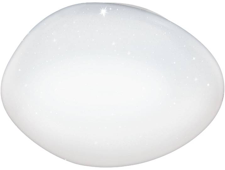 EGLO Deckenleuchte SILERAS-Z , weiß, Ø 43 H: 6cm, 1 Stk., Leuchten, Timer, App/Sprachsteuerung Alexa, exkl. Fernbedienung, Deckenleuchte
