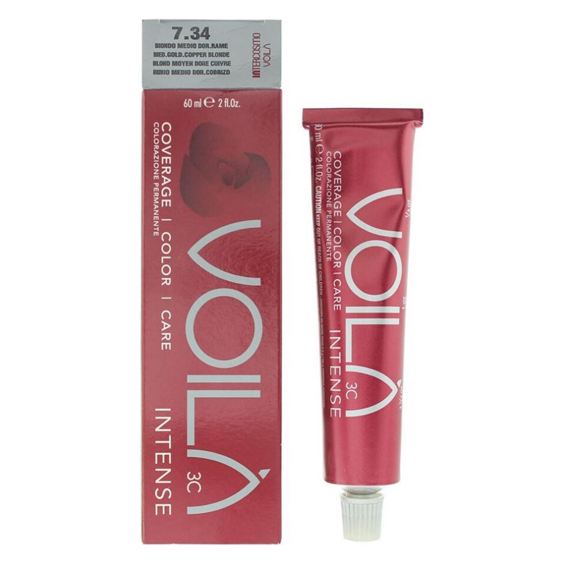 Intercosmo Voila 3c Intense Dye - 1 Unit (7.34 Kupfer) (54951536)