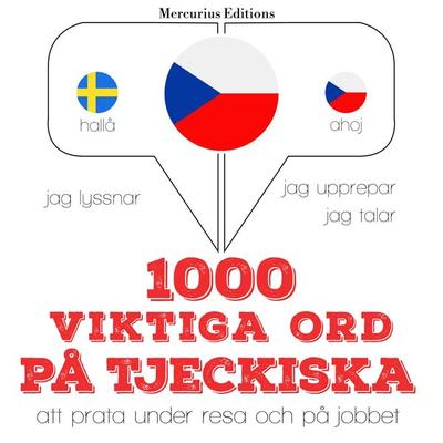 1000 viktiga ord på tjeckiska - JM Gardner, Audio, 9782821130326