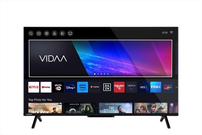 Toshiba Smart Tv Led Uhd 4k 43" 43qv2463da-nero
