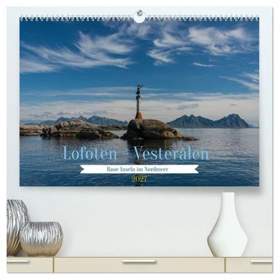 Lofoten Vesterålen (hochwertiger Premium Wandkalender 2027 DIN A2 quer), Kunstdruck in Hochglanz