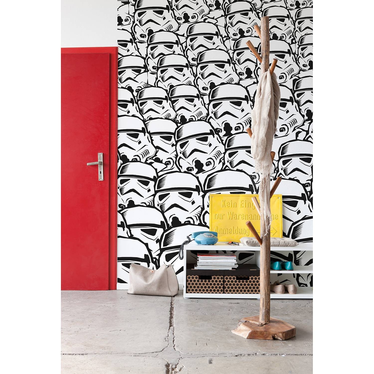home24 Fotobehang Stormtrooper Swarm Breedte: 250 cm, Hoogte: 280 cm