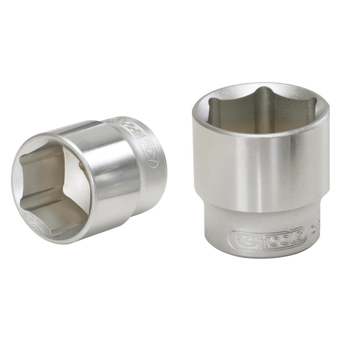 KS Tools Werkzeuge-Maschinen GmbH 1/4 Sechskant-Stecknuss, 8mm, auf Hänger (8 mm) (917.1408-E)