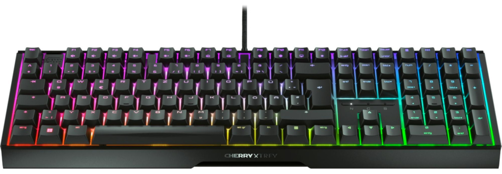 Cherry Xtrfy Tas MX 3.1 RGB Corded Gaming Toetsenbord DE MX2A Red Switch