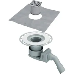 Viega Ablaufgarnitur 4927 in DN40xDN50 Kunststoff grau 557058