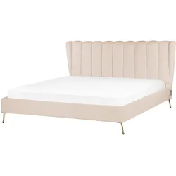 POLSTERBETT 180/200cm Beige Miribel