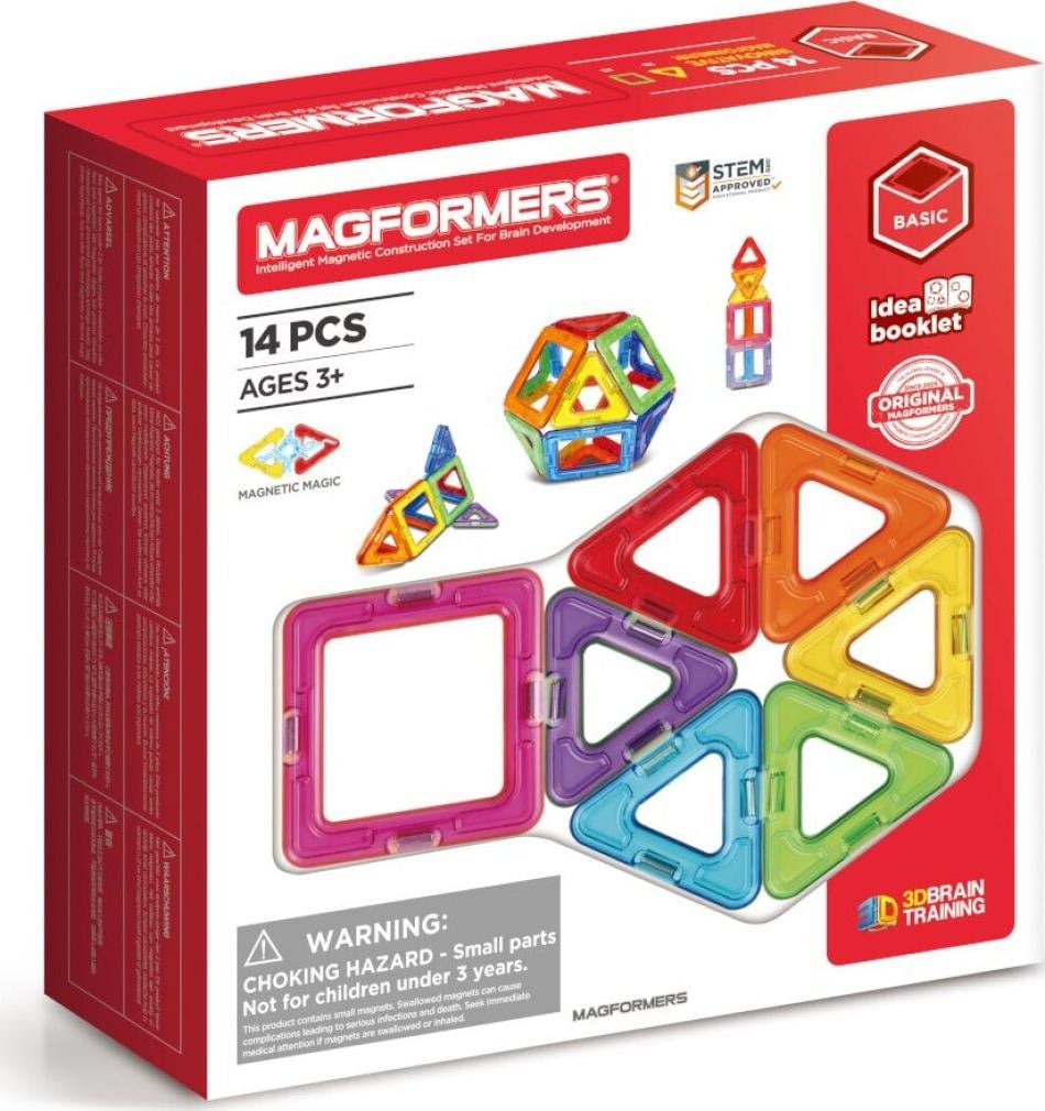 Magformers Basisset, 14 stuks
