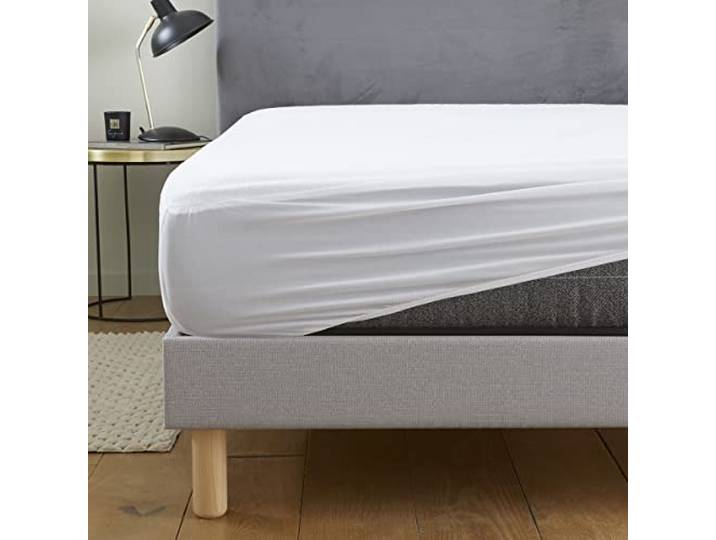 DODO - Protège Matelas Sérènité 100x200 cm - Imperméable\, Ajustable - Enveloppe 100% Coton\, Polyuréthane en Dessous - Protection Literie - Lavable en Machine à 60°C