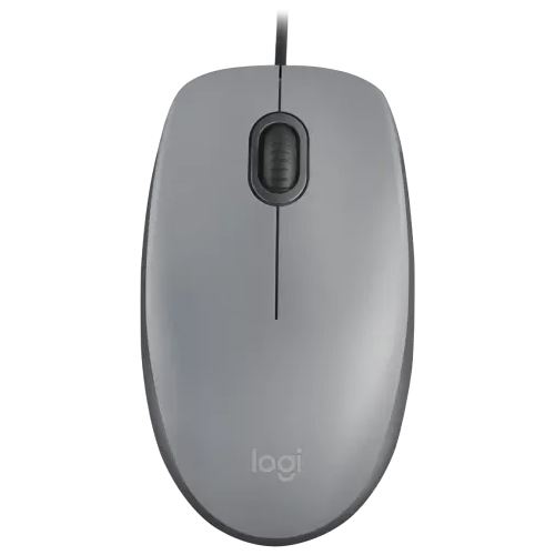Logitech M110 Silent USB grau (kabelgebunden)