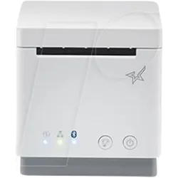 Star Micronics Star mC-Print2 MCP21 LB WT E+U (Bluetooth, Ethernet, USB), Belegdrucker, Weiss