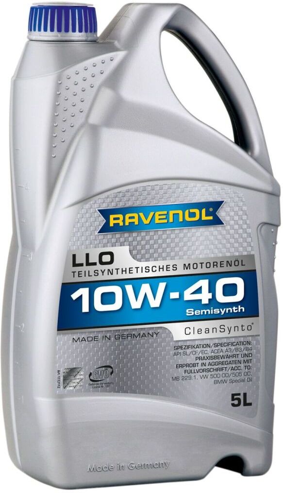 Motoröl RAVENOL 1112112 LLO 10W40 5L