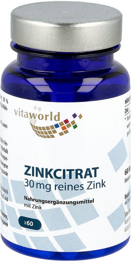 Zinkcitrat 30 mg Kapseln