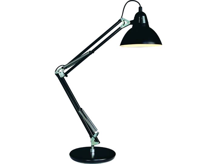 Lampe design en métal noir