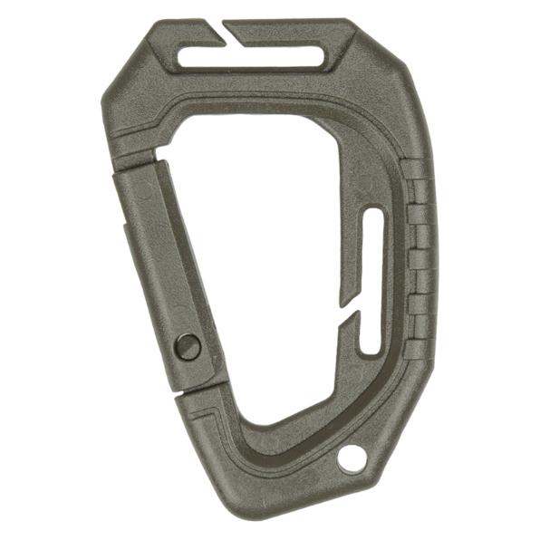 Mil-tec Tactical Karabiner Molle - 2 Stück - oliv (15922501)