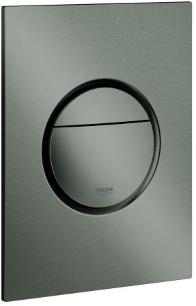 Grohe Nova Cosmopolitan Betätigunsplatte 37601AL0 hard graphite gebürstet, senkrechte Montage