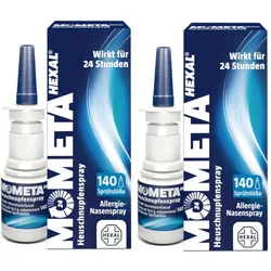 MometaHEXAL - Das blaue Allergiespray gegen Heuschnupfen Doppelpack 2X18 g Nasenspray
