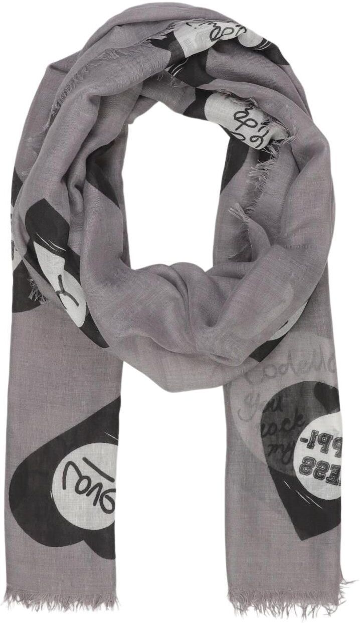 Codello Damen Schal oder Tuch, Grau, Synthetik - Second Hand