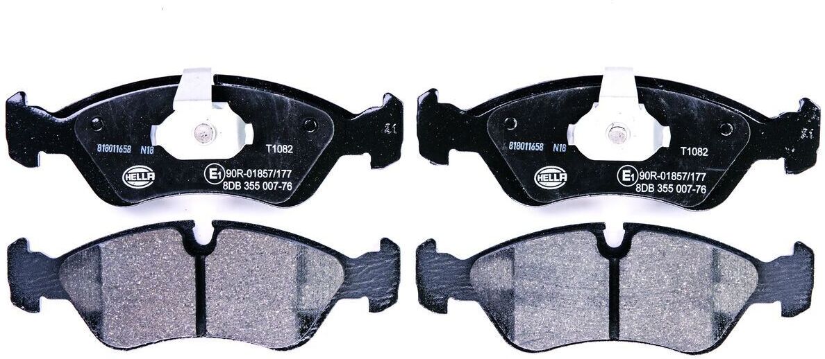 HELLA 8DB 355 007-761 Brake pad set
