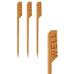 PAPSTAR 250 Steak-Marker 9 cm "WELL"