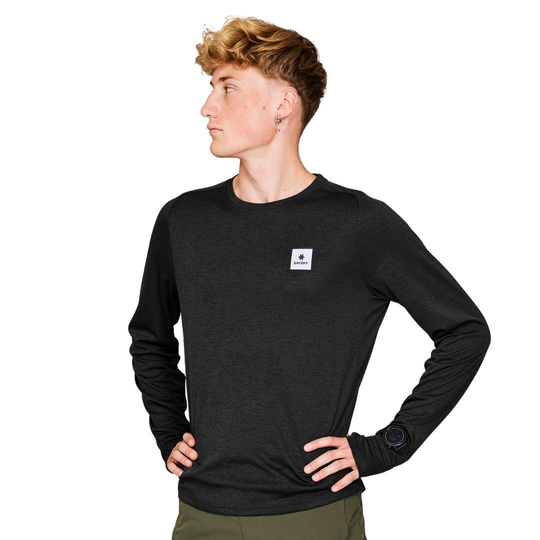 Saysky Herren Clean Flow Long Sleeve schwarz