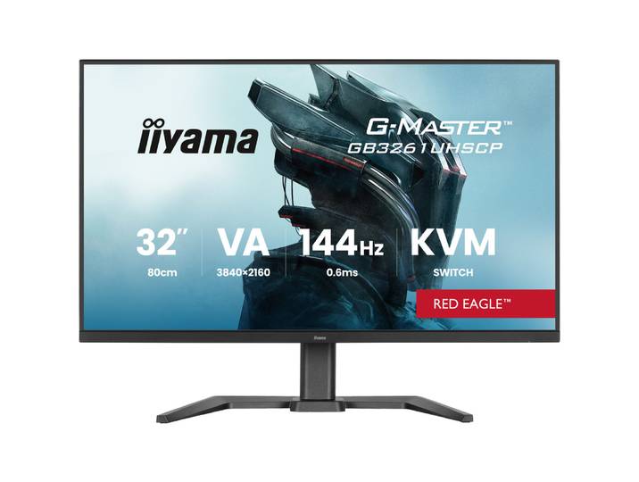 iiyama G-MASTER GB3261UHSCP-B1, 80 cm (31.5'), 3840 x 2160 pixels, 4K Ultra HD, LED, Noir