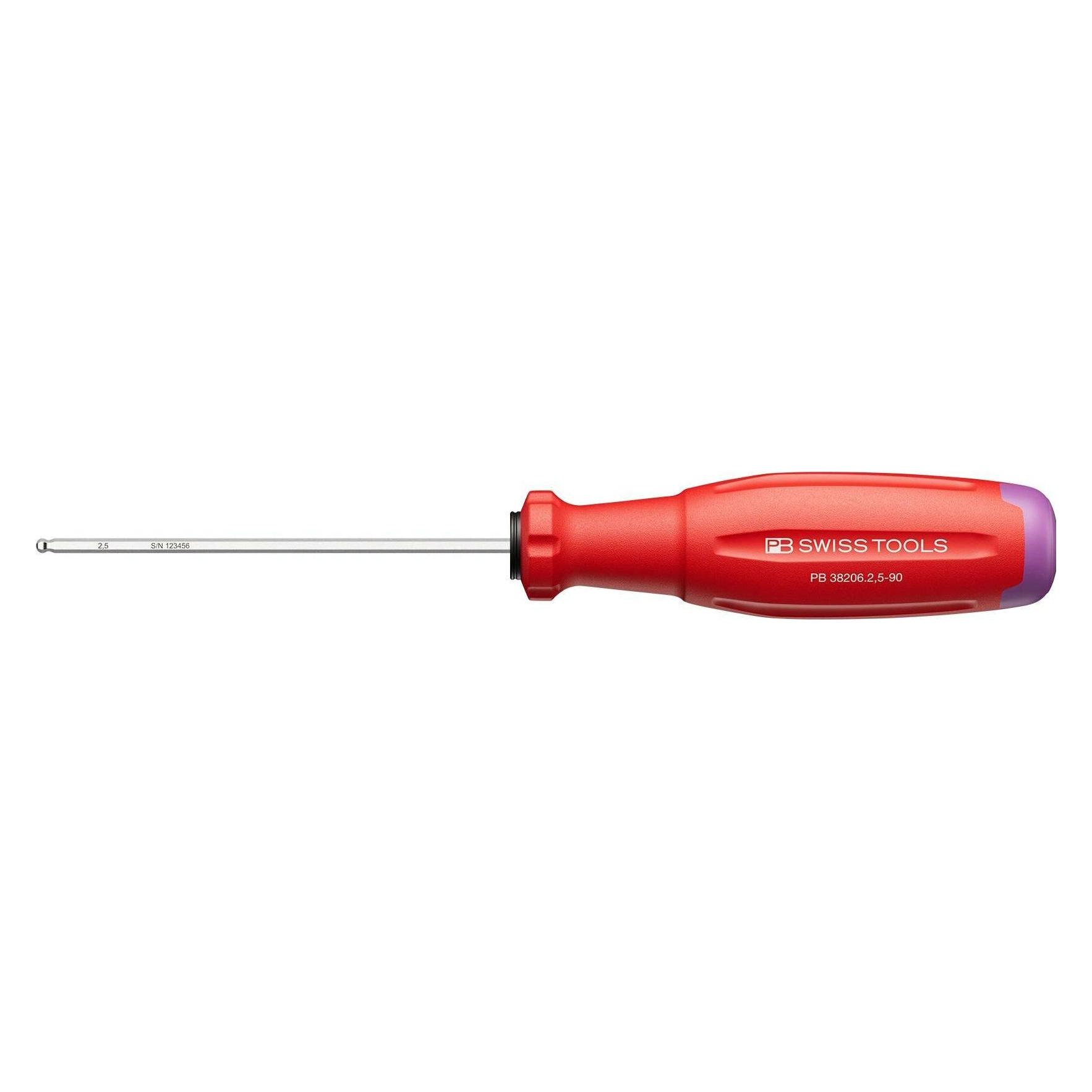 PB Swiss Tools Innensechskant-Schraubenzieher (Innensechskant) (PB 38206.2,5-90-141267.0259)