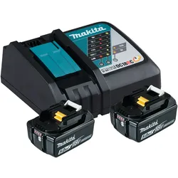 Makita Power Source-Kit LXT 18V inkl. Schnellladegerät DC18RC u. 2x Akku 5Ah BL1850B - 1914J6-4