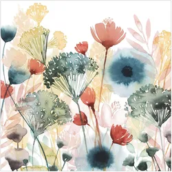 FOTOTAPETE Wildblumen im Sommer I 192/192 cm