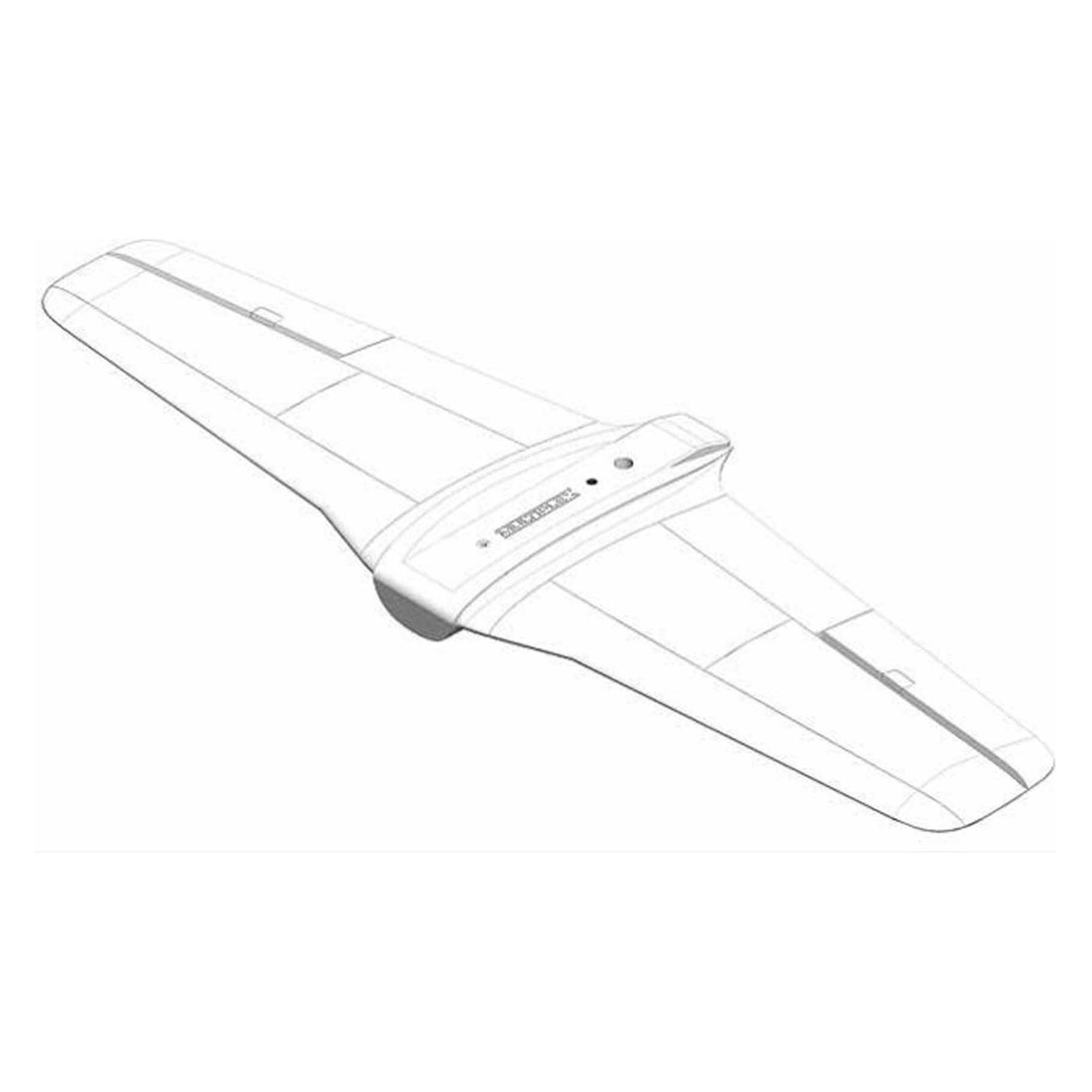 Multiplex Flächen Funracer weiss ohne Servos (1-00624)
