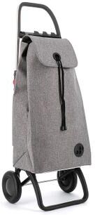 "Rolser I-Max Tweed 2 Wheel Foldable Shopping Trolley - 41.14"" H x 16.14"" W x 12.6"" D"