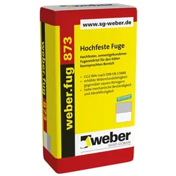 Hochfeste Fuge - weber.fug 873, 25kg - Fugenmörtel