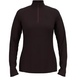 ODLO Damen Rollkragen m.RV lg.Arm Da ESSENTIALS CW 200, Größe S in Rot Rot
