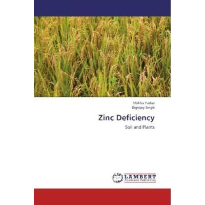 Yadav, S: Zinc Deficiency, Taschenbuch von Digvijay Singh,Shikha Yadav, LAP LAMBERT Academic Publishing, 978-3-659-29109-8