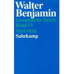 Suhrkamp Gesammelte Briefe 4. Briefe 1931-1934 (Walter Benjamin, Deutsch), Sonstige Literatur