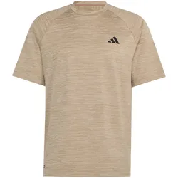 adidas Tech Essentials Workout Trainingsshirt Herren KQ5730 - khaki six/khaki three XXL