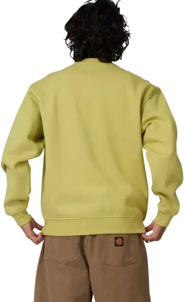 Santa Cruz Apparel Santa Cruz Patch Strip Crew (S - Gelb)