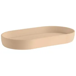 Beslagsboden Seifenschale Satin Kunststoff Beige Sand