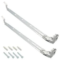 Leysser 2x Heizkörperkonsole BH 300-600mm WandHalterung für Heizkörper