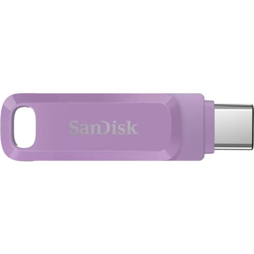 1TB SanDisk Ultra Dual Drive Go - USB-Flash-Laufwerk - USB 3.2 Gen 1 / USB-C - Lavendel