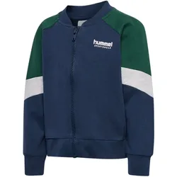 hummel hmlMINI Loose Block Sweatjacke 7459 - dress blues 92