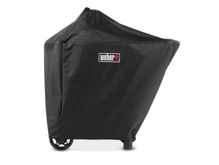Weber Premium Housse de Protection pour Barbecue Performer 57 cm\, Respirante\, résistante aux UV et à l’Eau\, Protection Contre Le Vent et Les intempéries\, Noir (3401397)