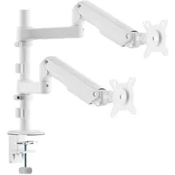 Aisens DT32TSR-441 (Tisch, 32", 9 kg), Monitor Halterung, Weiss