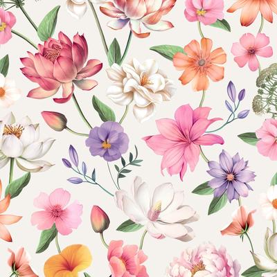 Veer Decor Floral Fantasia Wallpaper