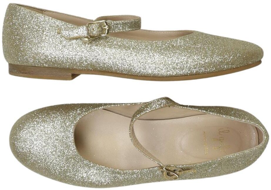 Il gufo Mädchen Kinderschuh, Gold, Gr. EU 35, kein / Etikett - Second Hand