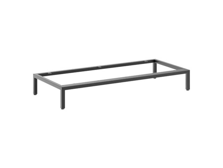 FUßGESTELL Style/Soul, Schwarz, Metall, 89.6x13x39.5 cm, Wohnzimmer, Kommoden & Sideboards, Sideboards
