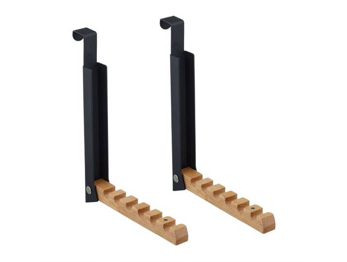 Relaxdays Portemanteau pour porte en lot de 2