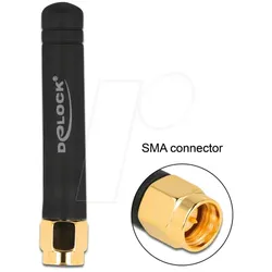 DELOCK 12715 - Antenne, LPWAN 860 - 870 MHz, SMA Stecker