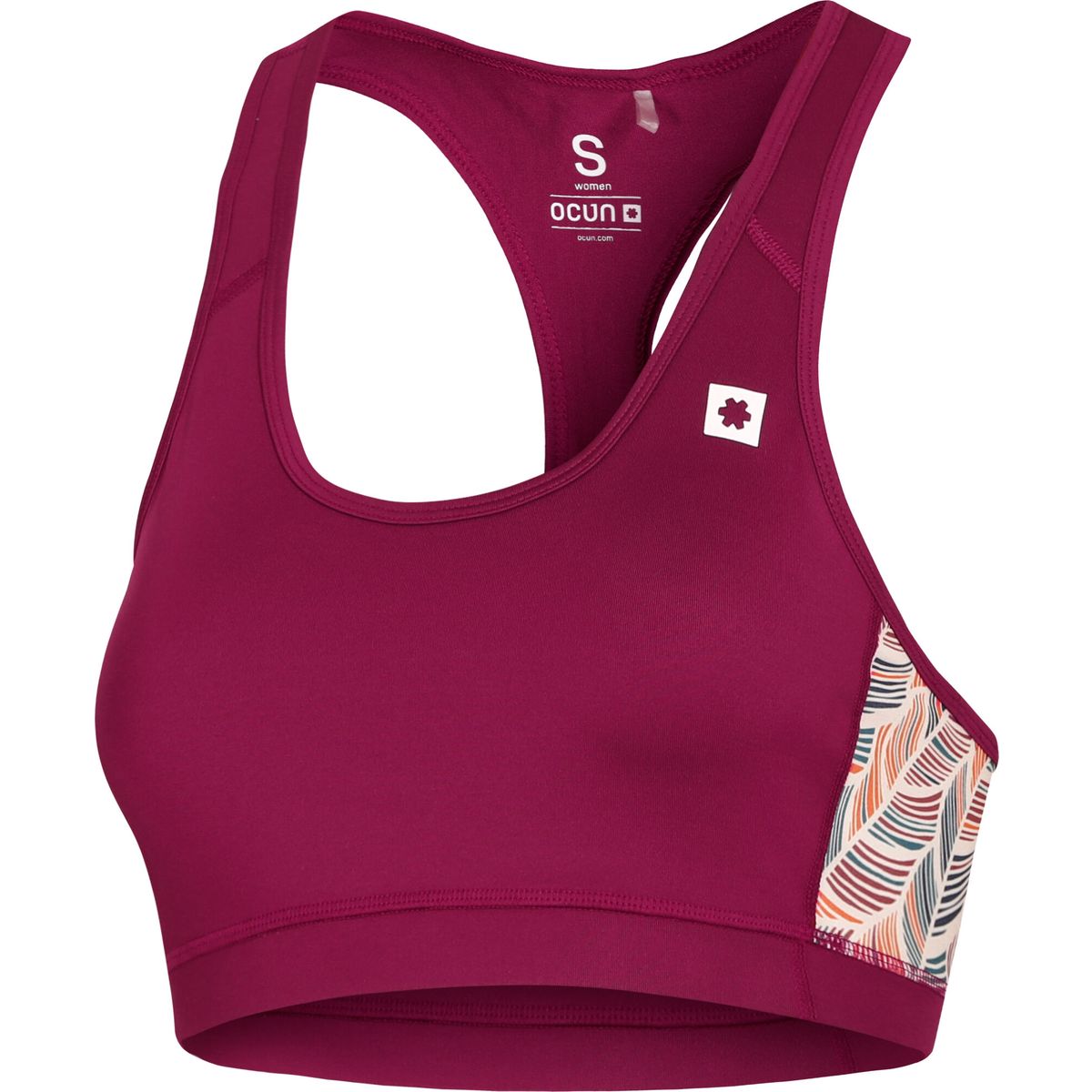 Ocun Misty Bra wine rhododendron XS 04574-XS